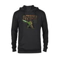 thumbnail image 1 of Star Wars Tales of the Jedi Yaddle with Lightsaber Disney+ - Pullover Hoodie for Adults - Customized-Black, 1 of 5