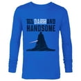 thumbnail image 1 of Star Wars Tall Darth and Handsome Funny - Long Sleeve T-Shirt for Men -Customized-Royal, 1 of 5