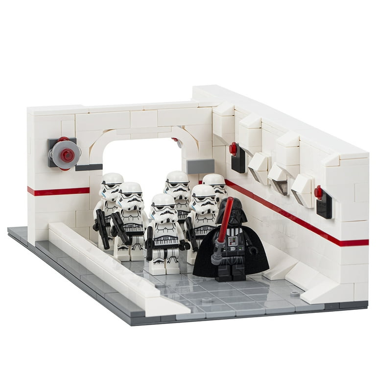 Star Wars Tantive IV Extended Corridor Vignette with Darth Vader