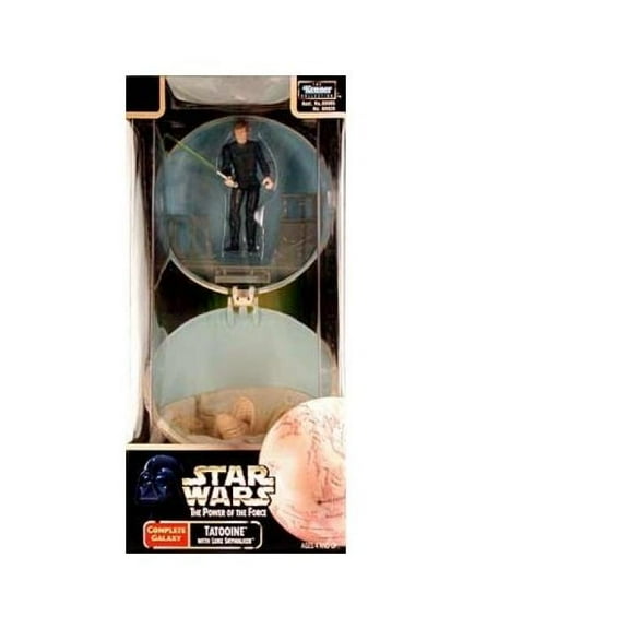 Star Wars Power of the Force Tatooine Complete Galazy Series With Luke Skywalker