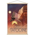 thumbnail image 1 of Star Wars: Tatooine - Visit Tatooine by Russell Walks 23 Wall Poster with Magnetic Frame, 22.375" x 34", 1 of 5