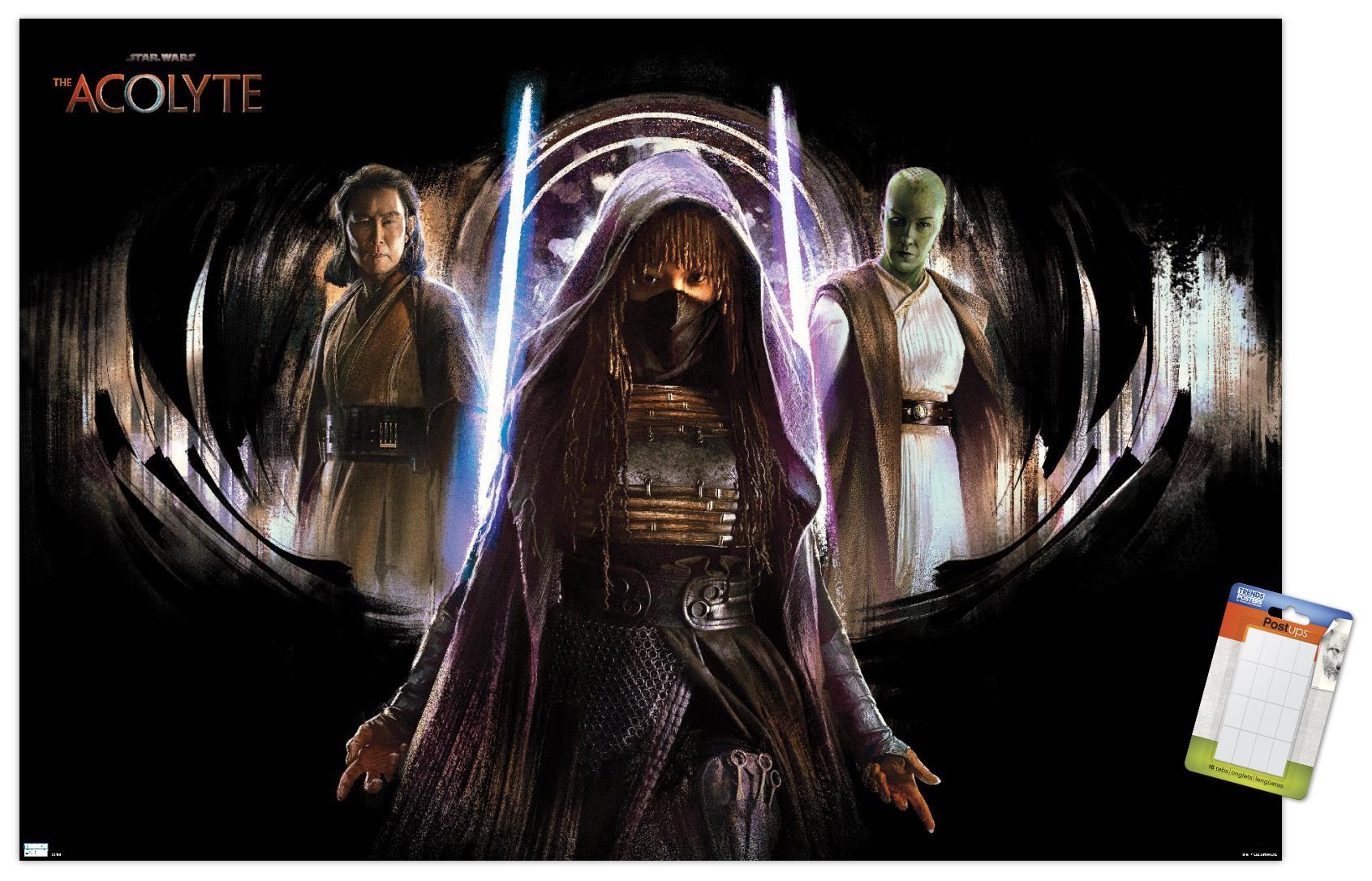 Star Wars: The Acolyte - Trio Wall Poster, 22.375