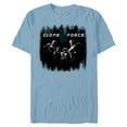thumbnail image 1 of Star Wars The Bad Batch Clone Force 99 Team Black & White - Short Sleeve Blended T-Shirt for Adults - Customized-Ocean Blue, 1 of 5