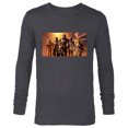 thumbnail image 1 of Star Wars The Bad Batch Clone Force 99 Team Sunset Lighting - Long Sleeve T-Shirt for Men - Customized-Charcoal Heather, 1 of 5