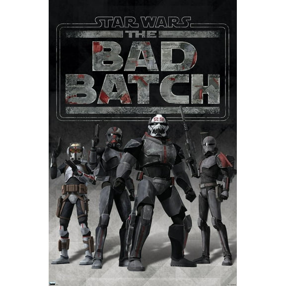 Star Wars: The Bad Batch - Clone Force 99 Wall Poster, 22.375" x 34"
