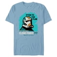 thumbnail image 1 of Star Wars The Bad Batch Hunter Quote “Stick to the Plan” - Short Sleeve Blended T-Shirt for Adults - Customized-Ocean Blue, 1 of 5