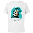 thumbnail image 1 of Star Wars The Bad Batch Hunter Quote “Stick to the Plan” - Short Sleeve Cotton T-Shirt for Adults - Customized-White, 1 of 5