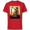 thumbnail image 1 of Star Wars The Bad Batch Mercenary Team Poster Art- Short Sleeve Cotton T-Shirt for Adults - Customized-Red, 1 of 5