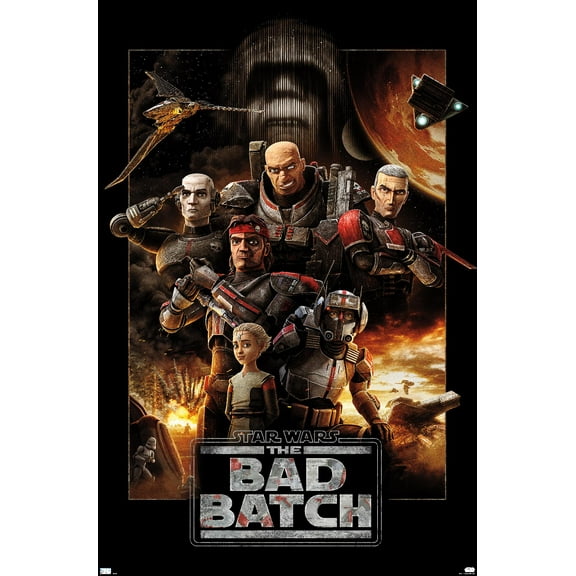 Star Wars: The Bad Batch - One Sheet Wall Poster, 22.375" x 34"