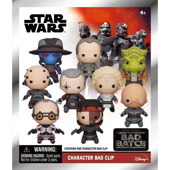Star Wars 3D Foam Bag Clip Blind Bag