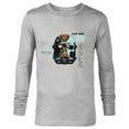 thumbnail image 1 of Star Wars The Bad Batch Season 2 Hunter Helmet Elite - Long Sleeve T-Shirt for Men - Customized-Athletic Heather, 1 of 5