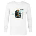thumbnail image 1 of Star Wars The Bad Batch Season 2 Hunter Helmet Elite - Long Sleeve T-Shirt for Men - Customized-White, 1 of 5