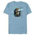thumbnail image 1 of Star Wars The Bad Batch Season 2 Hunter Helmet Elite - Short Sleeve Blended T-Shirt for Adults - Customized-Ocean Blue, 1 of 5