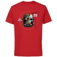 thumbnail image 1 of Star Wars The Bad Batch Season 2 Hunter Helmet Elite - Short Sleeve Cotton T-Shirt for Adults - Customized-Red, 1 of 5