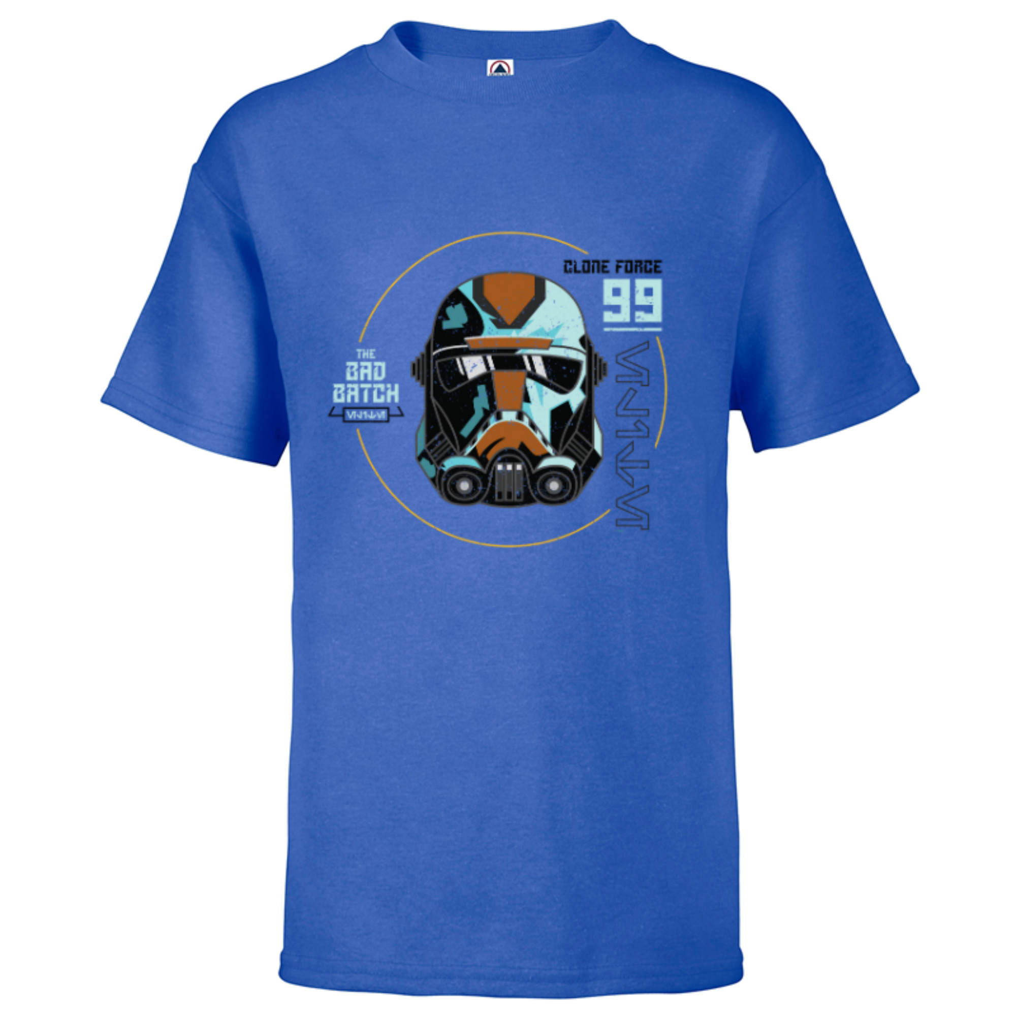 Star Wars The Bad Batch Season 2 Hunter Helmet Elite Short Sleeve T