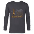 thumbnail image 1 of Star Wars The Bad Batch Season Clone Force 99 Hunter Helmet - Long Sleeve T-Shirt for Men - Customized-Charcoal Heather, 1 of 5