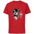 thumbnail image 1 of Star Wars The Bad Batch Tech Different by Design - Short Sleeve Cotton T-Shirt for Adults - Customized-Red, 1 of 5