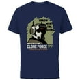 thumbnail image 1 of Star Wars The Bad Batch Tech Quote “I Know What I’m Doing” - Short Sleeve Cotton T-Shirt for Adults - Customized-Navy, 1 of 5