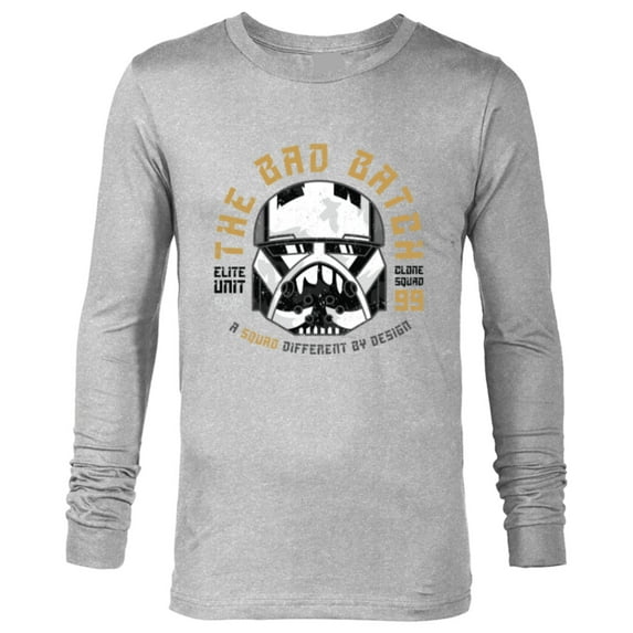 Star Wars The Bad Batch Wrecker A Squad Different by Design - Long Sleeve T-Shirt for Men - Customized-Athletic Heather