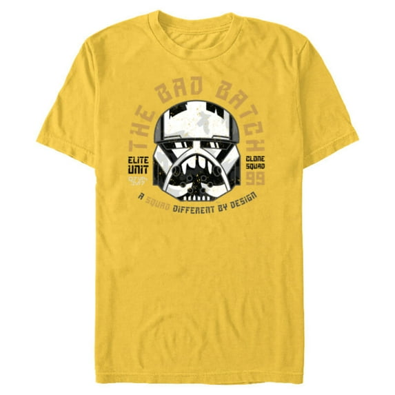 Star Wars The Bad Batch Wrecker A Squad Different by Design - Short Sleeve Blended T-Shirt for Adults - Customized-Yellow