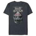 thumbnail image 1 of Star Wars The Bad Batch Wrecker Helmet Sketch Standard - Short Sleeve Blended T-Shirt for Adults – Customized-Navy Heather, 1 of 5