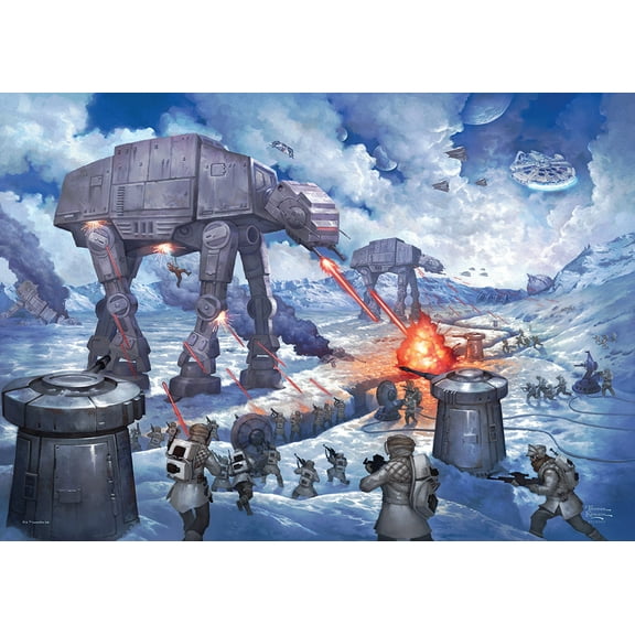 Star Wars (The Battle of Hoth) MightyPrint Wall Art