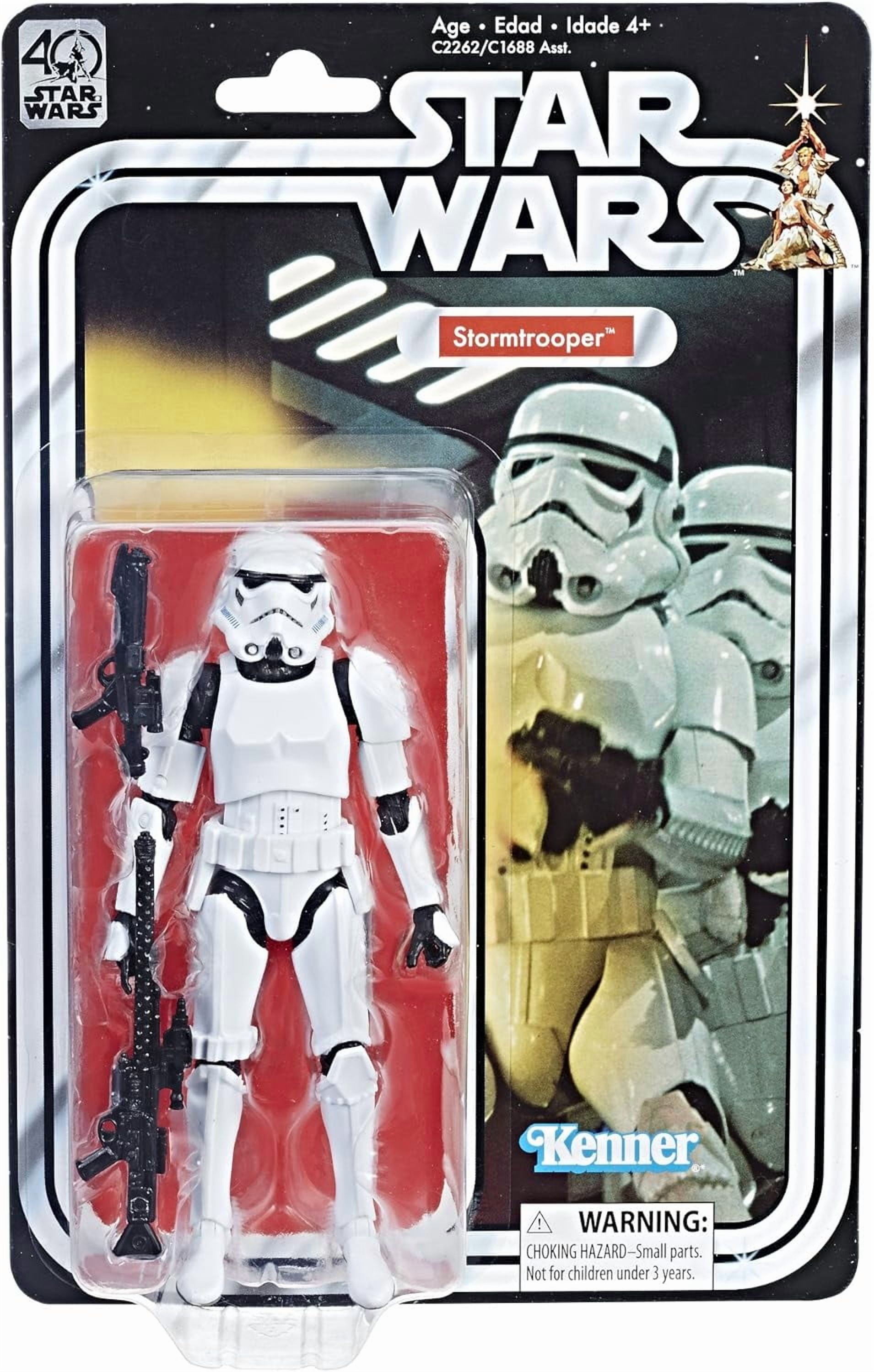 Star Wars The Black Series 40th Anniversary Stormtrooper, 6-inch