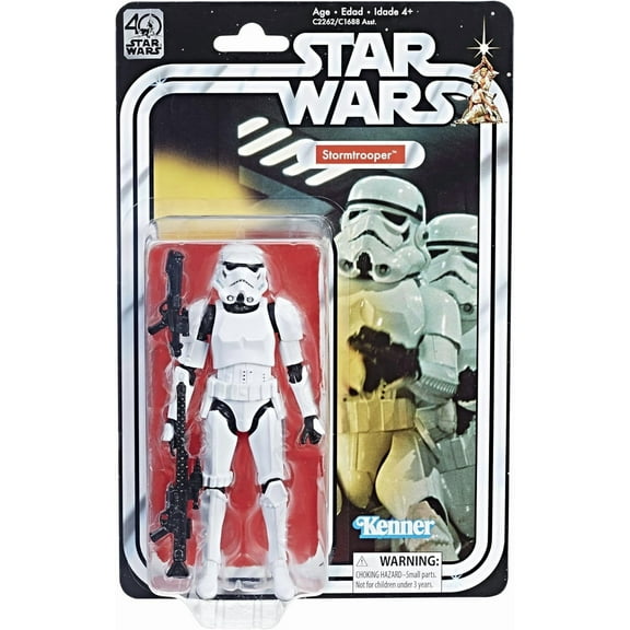 Star Wars The Black Series 40th Anniversary Stormtrooper, 6-inch