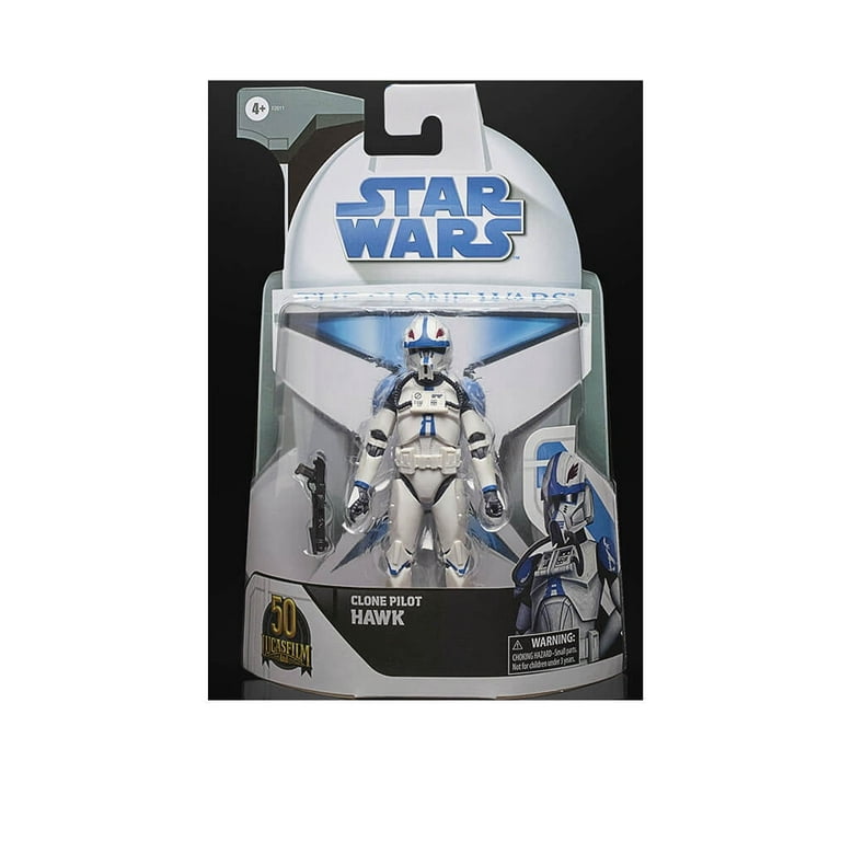 Star Wars The Black Series 50th Anniversary Clone Pilot Hawk