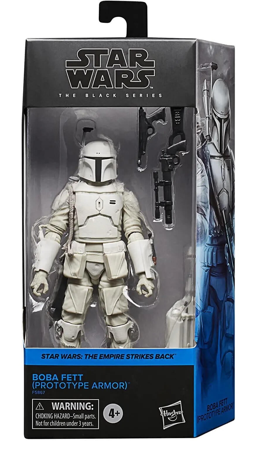 Star Wars The Black Series 6 inch Action Figure Exclusive - Boba Fett (Prototype Armor) (NON-MINT PACKAGE)