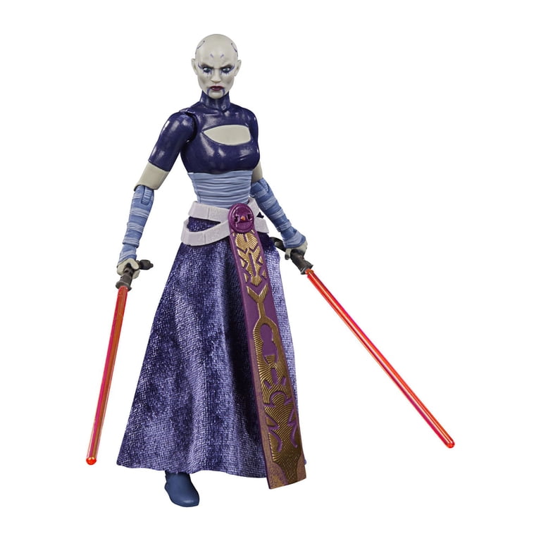 Star Wars, Action Figure, Asajj Ventress 6-Inch, Clone Wars