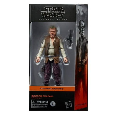 Star Wars Doctor Evazan Movie-Inspired Black Series 6 inch Action Figure (NON-MINT PACKAGE)
