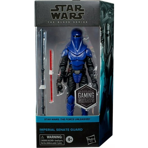 Star Wars Imperial Senate Guard (Blue) Black Series 6-inch (NON-MINT PACKAGE)