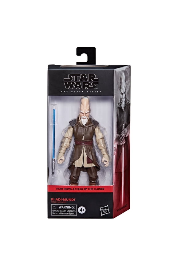 The Black Series Ki-Adi-Mundi, Star Wars: Attack of the Clones Action Figure (6)