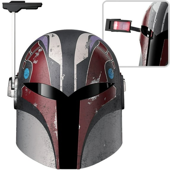 Star Wars The Black Series Life Size Prop Replica Premium Electronic Helmet - Sabine Wren Helmet
