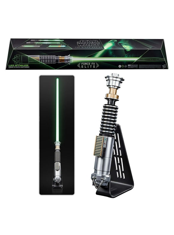 Star Wars: The Black Series Luke Skywalker Lightsaber Action Figure Accessory For Ages 14 and Up