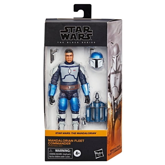 Star Wars The Black Series Mandalorian Fleet Commander Star Wars Action Figures (6”)