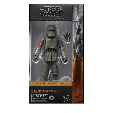 Star Wars The Black Series Migs Mayfeld (Morak) 6 inch Action Figure (NON-MINT PACKAGE)