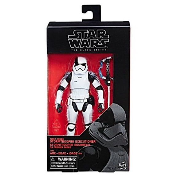 Star Wars The Black Series The Last Jedi 6 Inch First Order Stormtrooper Executioner Action Figure