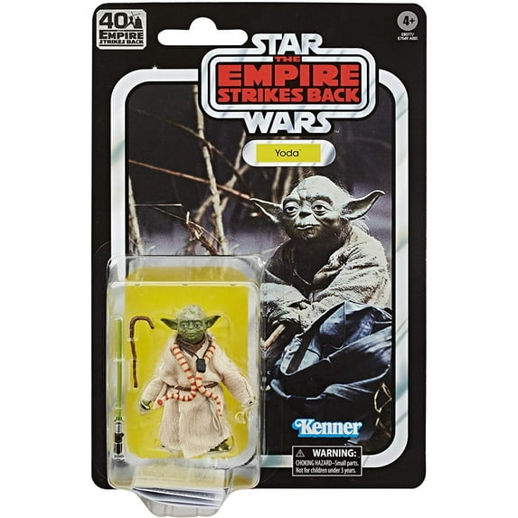 Star Wars The Black Series Yoda 6-inch Scale The Empire Strikes Back 40TH Anniversary Collectible Figure, Kids Ages 4 and Up