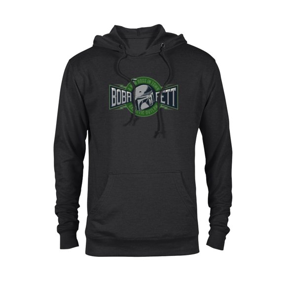 Star Wars The Book of Boba Fett A New Boss In Town - Pullover Hoodie for Adults – Customized-Black