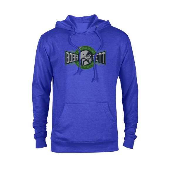 Star Wars The Book of Boba Fett A New Boss In Town - Pullover Hoodie for Adults – Customized-Royal Heather