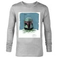thumbnail image 1 of Star Wars The Book of Boba Fett Armor - Long Sleeve T-Shirt for Men – Customized-Athletic Heather, 1 of 5