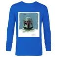 thumbnail image 1 of Star Wars The Book of Boba Fett Armor - Long Sleeve T-Shirt for Men – Customized-Royal, 1 of 5