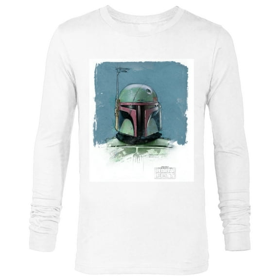 Star Wars The Book of Boba Fett Armor - Long Sleeve T-Shirt for Men – Customized-White