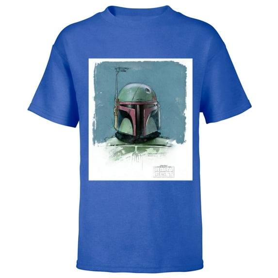 Star Wars The Book of Boba Fett Armor - Short Sleeve T-Shirt for Kids – Customized-Royal