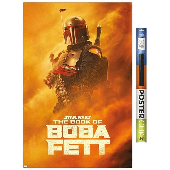 Star Wars: The Book of Boba Fett - Boba Sandstorm Wall Poster, 22.375" x 34"