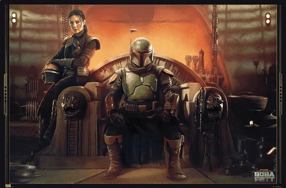Poster Star Wars Boba Fett - Décor Mural TOP, Neuf Sous Emballage, Générique