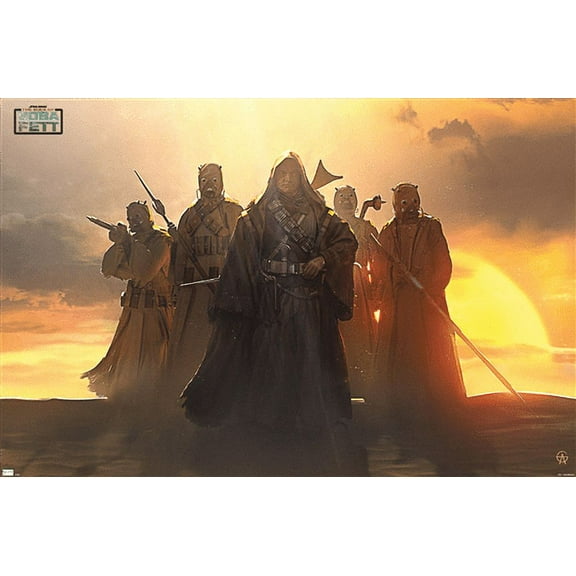 Star Wars: The Book of Boba Fett - Chapter 2 Concept Art Wall Poster, 22.375" x 34"