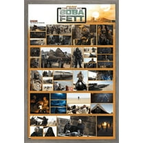 Star Wars: The Book of Boba Fett - Chapter 2 Wall Poster, 14.725" x 22.375", Framed